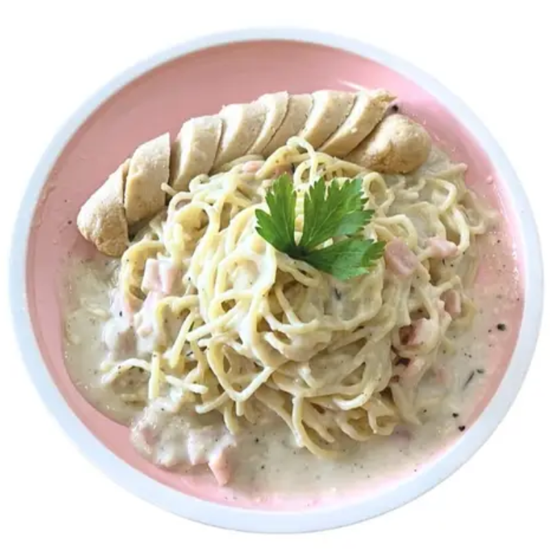 [C1] Spaghetti With Sausage In Alfredo Sauce Main Image